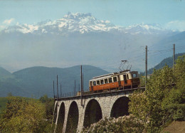 TREN TRANSPORTE Ferroviario Vintage Tarjeta Postal CPSM #PAA918.ES - Treinen