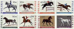 61630 MNH POLONIA 1967 EQUITACION Y CABALLOS - Nuevos