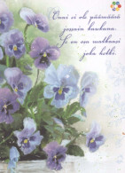 FLEURS Vintage Carte Postale CPSM #PBZ780.FR - Flowers