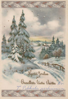 Neujahr Weihnachten Vintage Ansichtskarte Postkarte CPSM #PBN274.DE - New Year