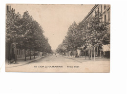 LYON-les-CHARPENNES Avenue Thiers - Sonstige & Ohne Zuordnung