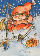 Neujahr Weihnachten KINDER Vintage Ansichtskarte Postkarte CPSM #PAW970.DE - New Year