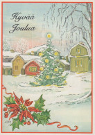 Neujahr Weihnachten Vintage Ansichtskarte Postkarte CPSM #PAW587.DE - Nouvel An