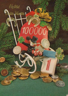 Neujahr Weihnachten Vintage Ansichtskarte Postkarte CPSM #PAT918.DE - Nouvel An