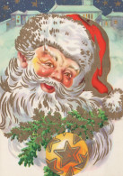 WEIHNACHTSMANN SANTA CLAUS WEIHNACHTSFERIEN Vintage Postkarte CPSM #PAJ843.DE - Santa Claus