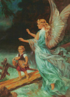 ENGEL WEIHNACHTSFERIEN Feiern & Feste Vintage Ansichtskarte Postkarte CPSM #PAJ113.DE - Angels