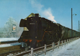 ZUG Schienenverkehr Eisenbahnen Vintage Ansichtskarte Postkarte CPSM #PAA982.DE - Trains