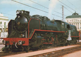 ZUG Schienenverkehr Eisenbahnen Vintage Ansichtskarte Postkarte CPSM #PAA787.DE - Trains