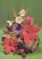 FLORES Vintage Tarjeta Postal CPSM #PBZ717.ES - Fleurs
