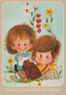 NIÑOS NIÑOS Escena S Paisajes Vintage Tarjeta Postal CPSM #PBU638.ES - Scènes & Paysages