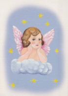 ÁNGEL Navidad Vintage Tarjeta Postal CPSM #PBP452.ES - Angels