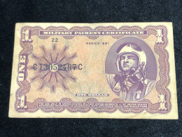 South Viet Nam MILITARY ,Banknotes Of Vietnam-P-M79 Schwan-915 1 Dollar, Series 681(1969-1970)VF-1pcs Good Quality-rare - Viêt-Nam