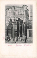 ITALIE - Pisa - Battistero - Il Pulpito - Vue Générale - Statues - Carte Postale Ancienne - Pisa