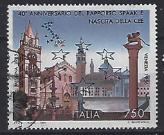 Italy 1996  40 Jahrestag Der EWG  (o) Mi.2444 - 1991-00: Gebraucht