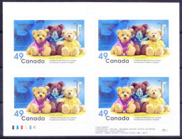 Canada 2004 MNH S-A Blk, Children Hospital, Medicine, Health, Teddy Bear - Medicina