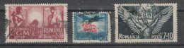 1947 - 2 Congres De L Union Syndicale Mi 1090/1092 - Used Stamps