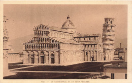 ITALIE - Pisa - Vue Sur La Cathédrale Et La Tour Penchée - Vue Générale - Carte Postale Ancienne - Pisa