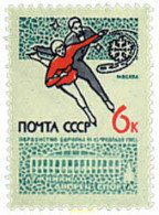 63087 MNH UNION SOVIETICA 1965 CAMPEONATOS DE EUROPA DE PATINAJE ARTISCO SOBRE HIELO - ...-1857 Vorphilatelie