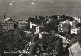 CARTOLINA ITALIA 1961 GENOVA QUINTO AL MARE PANORAMA Italy Postcard ITALIEN Ansichtskarten - Genova (Genua)