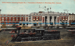 R126940 C. P. R. Station Winnipeg. Man. Canada. Valentine. 1919 - World
