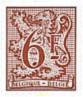 85186 MNH BELGICA 1981 CIFRA SOBRE LEON HERALDICO - Other & Unclassified