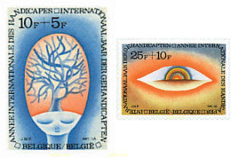85187 MNH BELGICA 1981 AÑO INTERNACIONAL DE LOS MINUSVALIDOS - Autres & Non Classés
