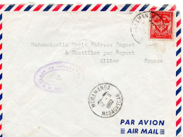 L-  Cachet  - "Place De MORAMGA  " - MADAGASCAR  - - Cartas & Documentos