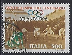 Italy 1996  Olympische Sommerspiele, Atlanta  (o) Mi.2445 - 1991-00: Oblitérés