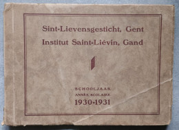 GENT/GAND. Sint-Lievensgesticht/Institut Saint-Liévin 1930/31 - Documentos Históricos