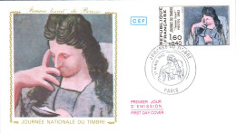 FDC 1982 JOURNEE DU TIMBRE - 1980-1989