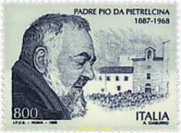 35235 MNH ITALIA 1998 30 ANIVERSARIO DE LA MUERTE DEL PADRE PIO DE PIETRELCINA - ...-1850 Voorfilatelie