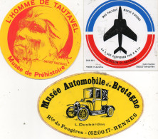 Autocollants MUSEES - Stickers