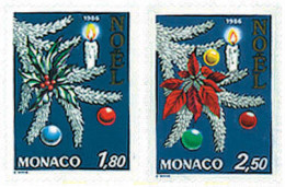 32575 MNH MONACO 1986 NAVIDAD - ...-1885 Voorlopers