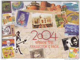 India -  2004 -  Collectors  Pack By INDIA POST - MNH. ( No Of Stamps - 55 ) ( OL 30/06/2013. ) - Nuovi