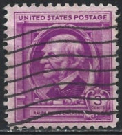 United States 1940. Scott #861 (U) Famous American Author, James Fenimore Cooper - Usati