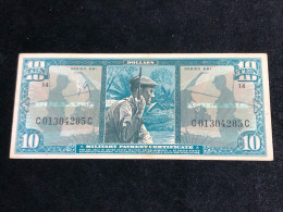 South Viet Nam MILITARY ,Banknotes Of Vietnam-P-M81 Schwan-917 10 Dollars, Series 681(1969-1970)XF AU-1pcs Good Quality- - Viêt-Nam