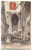 CPA 51 REIMS (1919) Eglise Saint-Rémi Bombardée Par Les Allemands - Reims