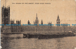 R128098 The Houses Of Parliament From River Thames. The Auto Photo. 1907 - World