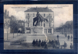 71. Chalon Sur Saone. Monument De La Défense, Boulevard Et Rue D'autun - Chalon Sur Saone