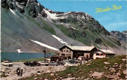 Flüela-Pass - Hospiz Mit Schottensee (1018) - Autos, Autobusse - Davos