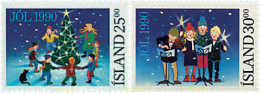 66913 MNH ISLANDIA 1990 NAVIDAD - Colecciones & Series