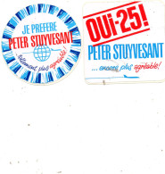 Autocollants PETER STUYVESANT - Pegatinas