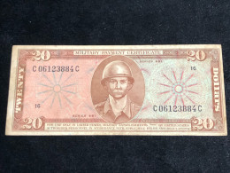 South Viet Nam MILITARY ,Banknotes Of Vietnam-P-M82 Schwan-918 20 Dollars, Series 681(1969-1970)VF XF-1pcs Good Quality- - Viêt-Nam