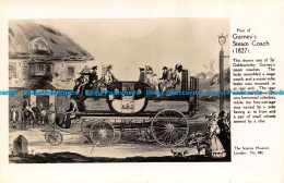 R127064 Print Of Gurneys Steam Coach. The Science Museum. London. B. Matthews - Sonstige & Ohne Zuordnung