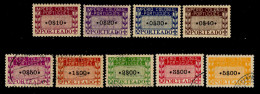 ! ! Portuguese Africa - 1945 Postage Due (Complete Set) - Af. P01 To 09 - Used (km004) - Portugees-Afrika