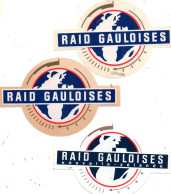 Autocollants RAID GAULOISES - Stickers
