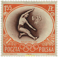 61563 MNH POLONIA 1956 16 JUEGOS OLIMPICOS VERANO MELBOURNE 1956 - Ongebruikt