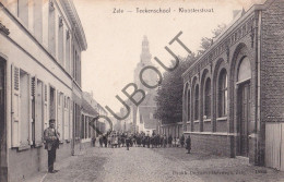 Postkaart - Carte Postale - Zele - Teekenschool Kloosterstraat  (C6024) - Zele