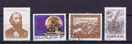 Jugoslawien 1982:  Michel 1938, 1948, 1956, 1965 Gestempelt, Used - Used Stamps