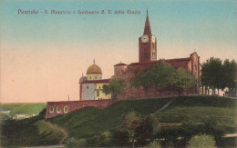 ITALIE - Pinerolo - S Maurizio E Santuario B V Delle Grazie - Vue Générale - Colorisé - Carte Postale Ancienne - Églises